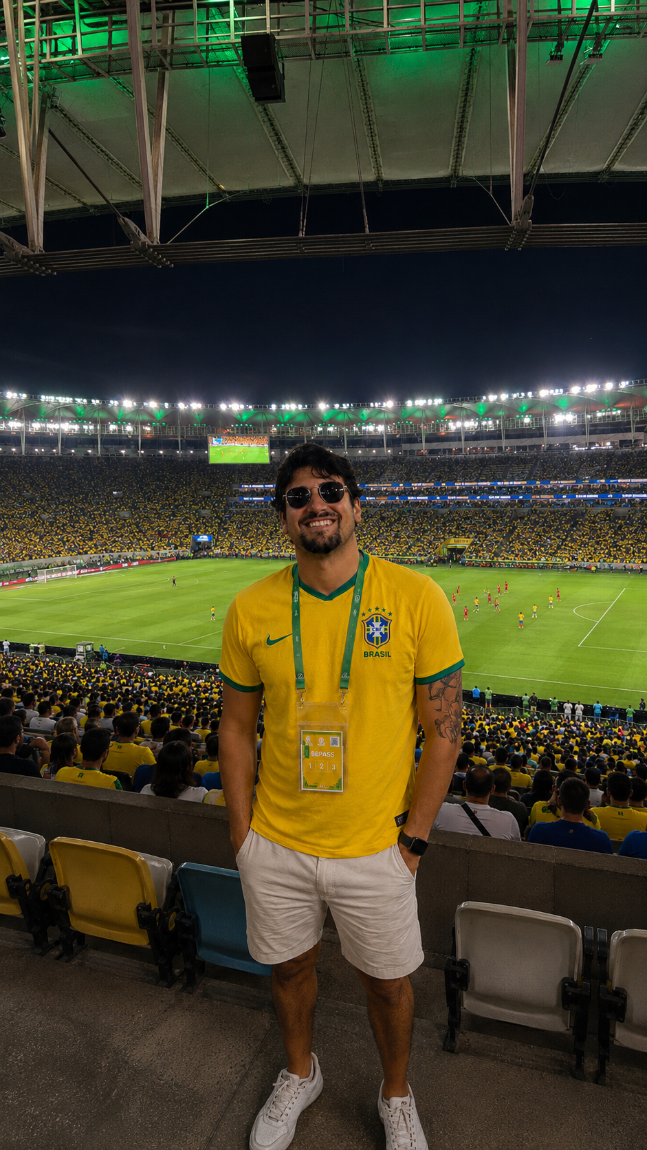 Alden Krautz im Maracanã